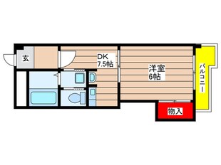 サンシャインビル南の物件間取画像